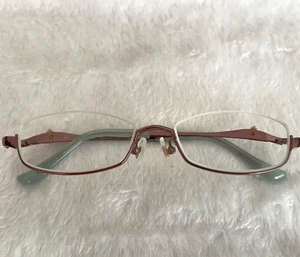 Vivienne Westwood randlose Gold Brille Lavendel Rot Lila aus Japan gebraucht - Bild 1 von 5