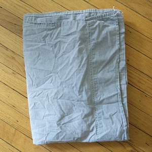 Lauren Ralph Lauren Full Flat Sheet Purple Chambray Cotton 70x95" - Picture 1 of 5