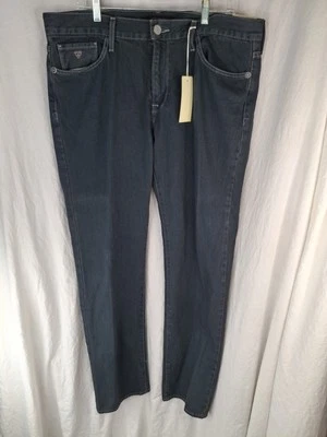 NWT!! Vintage Guess Men's Blue Denim Jeans LINCOLN SLIM STRAIGHT, Size 36W/32L - Image 1 of 4
