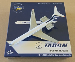 1:400 Ilyushin IL-62M Tarom YR-IRE Gemini Jets GJROT1492 - Picture 1 of 7