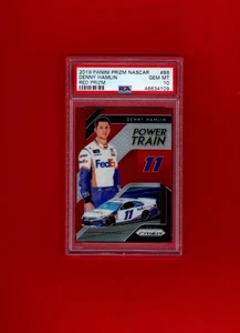 Panini Red Prizzm 2019 20/50 #86 Denny Hamlin PSA 10 gemme ottime condizioni $$$$ - Foto 1 di 2