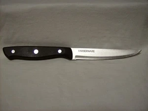 NEW FARBERWARE 4 1/2'' TRIPLE-RIVETED FULL TANG STEAK KNIFE (NEW) - Picture 1 of 4