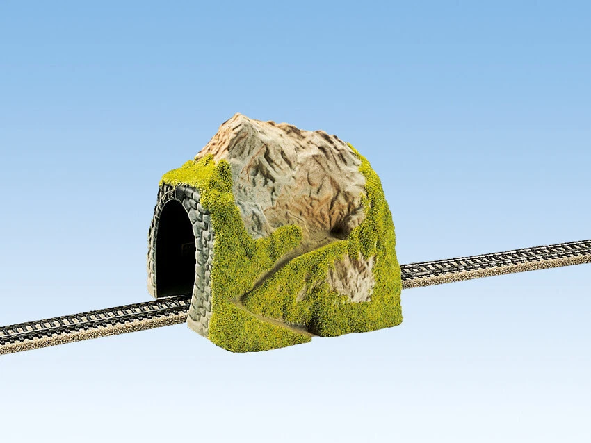 Noch HO Tunnel, single track, straight 18x17cm, 16cm high, Headroom 9.3cm N02120 - image 1 of 1