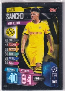 Topps Match Attax Champions League 19/20 Nr. DOR 10 Jadon Sancho - Bild 1 von 2