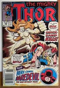 Thor Vol. 1 #392 (Marvel, 1988)- En estado bastante bueno - Quiosco - Variante Mark Jewelers - Imagen 1 de 10