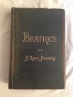 H Rider Haggard - Beatrice - 1St/1St 1890, March 1890 Ads - Nice Copy