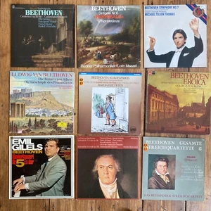 BEETHOVEN CLASSIC KLASSIK 10x LP SCHALLPLATTE SAMMLUNG COLLECTION - Picture 1 of 23