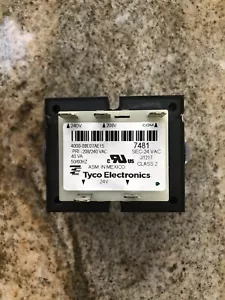 Tyco 4000-09E07AE15 Furnace Transformer PRI: 208/240VAC SEC: 24VAC 40VA - Picture 1 of 2