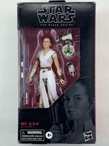 Star Wars - TBS - TROS: Rey & D-0 - 6” Action Figure - #91 - E4077 / E4071 - Picture 1 of 16