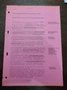 original Lanz "107/57 technisches Merkblatt " - Lanz Bulldog Zweitaktmotor - - Picture 1 of 2