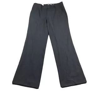 Calvin Klein Pants Womens 4 Gray Stretch Classic Short Fit Wide Leg NWT - Picture 1 of 8