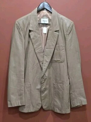 Кожаная куртка-блейзер от Adam Spencer - Изображение 1 из 4