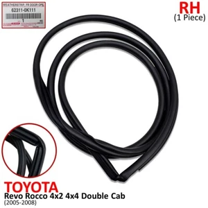 Front Right Door Rubber Weatherstrip Seal Fits Toyota Revo Rocco 4 Dr 2015 -2020 - Bild 1 von 8