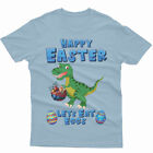 Easter Bunny Egg Blessed Easter Day Basket Lets Eat Egg Family Fancy T-Shirt #ED