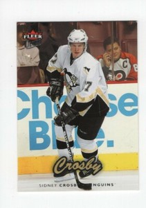 2006-07 Fleer Ultra HOCKEY SIDNEY CROSBY PITTSBURGH PENGUINS #154