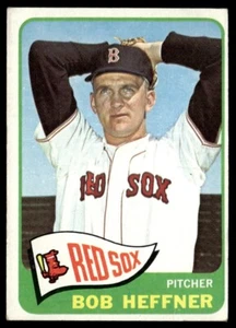 1965 Topps Baseball #199 Bob Heffner Boston Red Sox - Picture 1 of 3