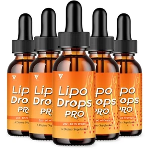 (5 Pack) Lipo Drops Pro Health Management, LipoDropsPro Advanced Support (10oz) - Picture 1 of 5