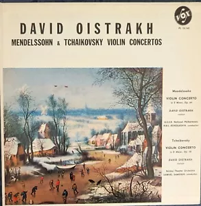 David Oistrakh Mendelssohn & Tchaikovsky Violin Concertos/Kondrashin/ VG++ - Picture 1 of 4