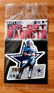 Troy Aikman 1996 die cut MAGNET BRAND NEW SEALED Official NFL - Picture 1 of 1