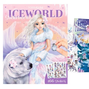 Depesche TopModel Sticker World IceWorld Fantasy sticker book Ice Princess Xmas - Picture 1 of 7