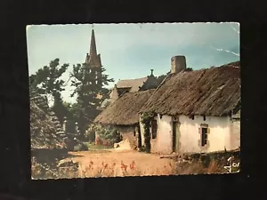Cottage Near Chapelle de la madeleine France Vintage Postcard - Picture 1 of 2