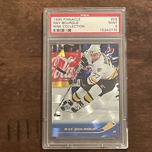 RAY BOURQUE 1995-96 PINNACLE RINK COLLECTION #56 PSA 9 - Picture 1 of 11