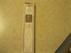 40 INCENSE Sticks 10" musk fragranced - Picture 1 of 2