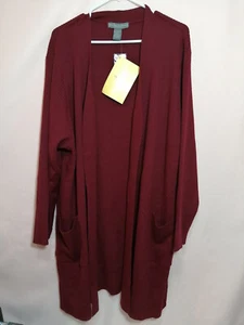 Cardigan donna aperto davanti JESSICA HOLBROOK Easycare - Taglia: 3X - Foto 1 di 4