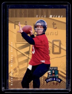 1997 Playoff First & Ten Rick Mirer Chicago Bears #114 1090 - Image 1 of 2