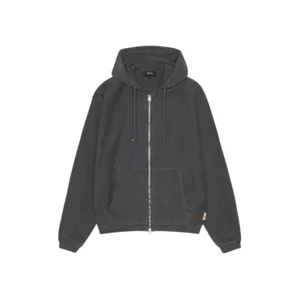 Stussy Waffle Lined Zip Hoodie, Style# 118555, Size XXL, Black - Picture 1 of 10