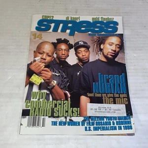 STRESS magazine Hip-Hop Underground Rap Issue 14 Brand Nubian Retro Vintage 1998 - Picture 1 of 14