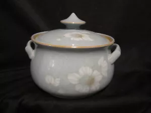 Denby Blue Dawn Covered Casserole Sherwood Shape Stoneware Dinnerware - Picture 1 of 3