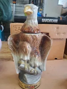 Jim Beam Bald Eagle Decanter 12.5” Tall Empty - Picture 1 of 5