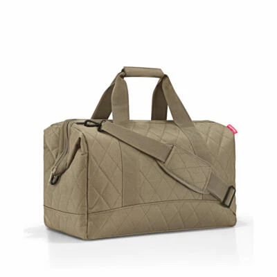 reisenthel allrounder L, Reisetasche, Sporttasche, Rhombus Olive, 30 L, MT5046 - Bild 1 von 3