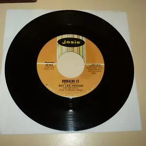 NORTHERN SOUL/FUNK 45 RPM SCHALLPLATTE - ROY LEE JOHNSON - JOSIE 965 - Bild 1 von 2