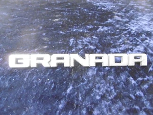   Altes Ford Granada Auto Emblem,Abzeichen,Schriftzug JF 6689 - Bild 1 von 3