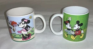 Tazas vintage 1985 de Walt Disney Minnie Mouse y Mickey Mouse Love Applause You and Me - Imagen 1 de 10