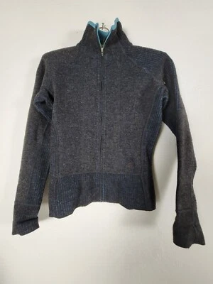 Suéter Mountain Hardwear Para Mujer Cremallera Cuello Simulado Manga Larga Gris XS Foto 1 de 4