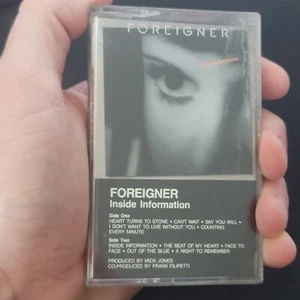 Foreigner Inside Information Cassette Tape 1987 Vintage  - Picture 1 of 6