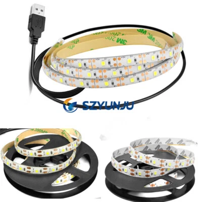 5V 2835 USB Power LED Strip lamp Waterproof Decor String light For TV Background - Image 1 of 4