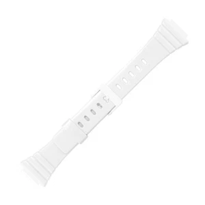 Casio plastic white watch strap 10435868 for W-215H, 14 mm band - Picture 1 of 1