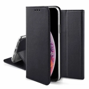 Für Xiaomi Mi A2 - SMART MAGNET Hülle Case Handy Etui Tasche Cover SCHWARZ - Zdjęcie 1 z 10