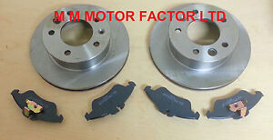 FOR VOLKSWAGEN VW LT LT28 LT35 LT46 (1997-2006) FRONT 2 BRAKE DISCS & PADS NEW