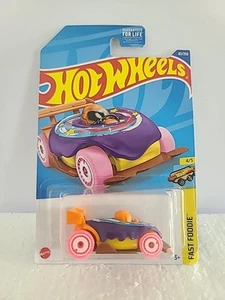 Hot Wheels Donut Drifter FAST FOODIE Series 4/5 Purple New - Picture 1 of 3