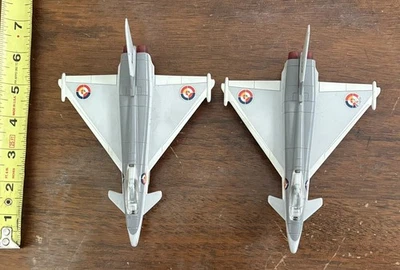 2 REVELL AIR ACES DIE-CAST METAL EFA JF90 EUROFIGHTER FIGHTER JET AIRPLANES - Image 1 of 4
