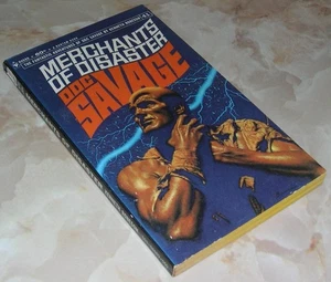 DOC SAVAGE #41, Merchants of Disaster by Kenneth Robeson (1st printing, 1969) - Picture 1 of 1