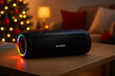 BE-TUNES 🚀 be·tunes Tragbarer Bluetooth-Lautsprecher – NEU & OVP – 24h Akku – Wasserdich