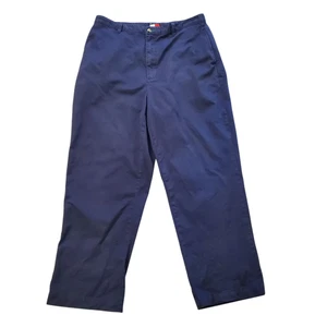 Pantalone Tommy Hilfiger blu navy chino’s taglia 36/30 - Foto 1 di 9
