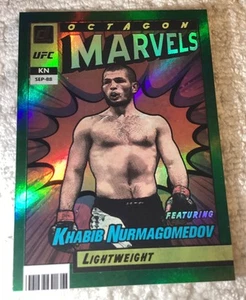 2022 Donruss UFC Octagon Marvels Green Flood Khabib Nurmagomedov #11 - Bild 1 von 2