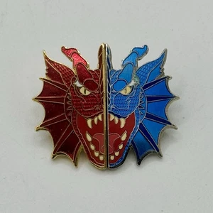 Juego de 2 prendedores de colección Universal Studios Florida Islands of Adventure Dueling Dragons - Imagen 1 de 2